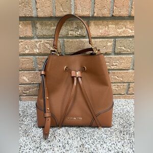 NEW Michael Kors Brown Bucket Bag